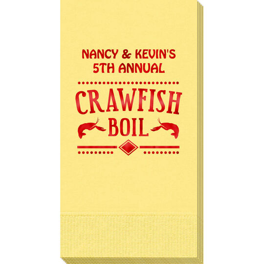 Crawfish Boil Guest Towels